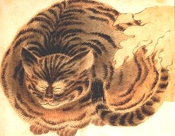 1850, Sleeping Cat