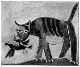 Picasso, 1939, Cat and Bird